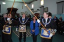 Most Worshipful Grand Master Bob Jones visiting Talbot Lodge&nbsp;in 2012 for their 150th Anniversary.